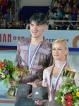 Tanja und Max beim Cup of Russia